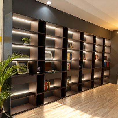 Built-in Bookshelves factory