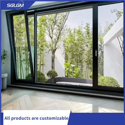 חלונות להטות וסיבוב מאלומיניום